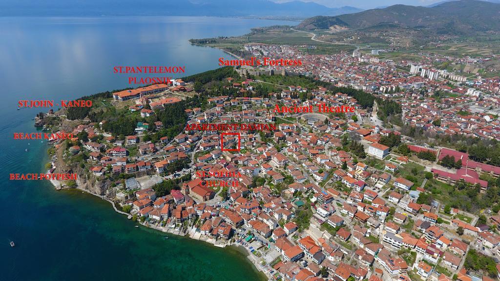 Apartment And Studio Damjan Ohrid Exterior foto